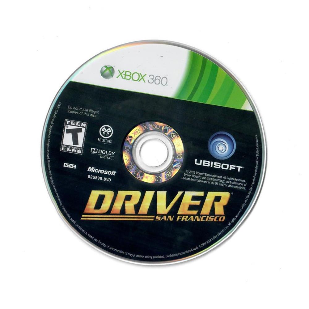 Driver San Francisco - Xbox 360 (Usado) (Somente O Disco) (Com Detalhe ...