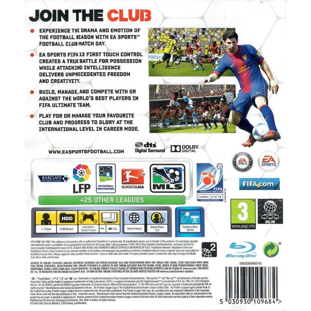 Fifa 13 - Ps3 (Seminovo) (Europeu)