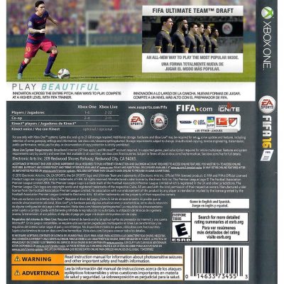 Fifa 16 - Xbox One (Seminovo)