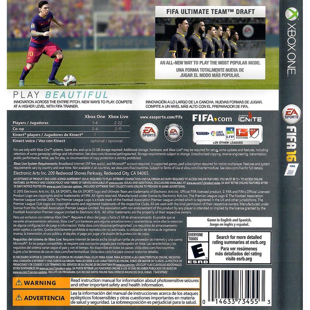 Fifa 16 - Xbox One (Seminovo)