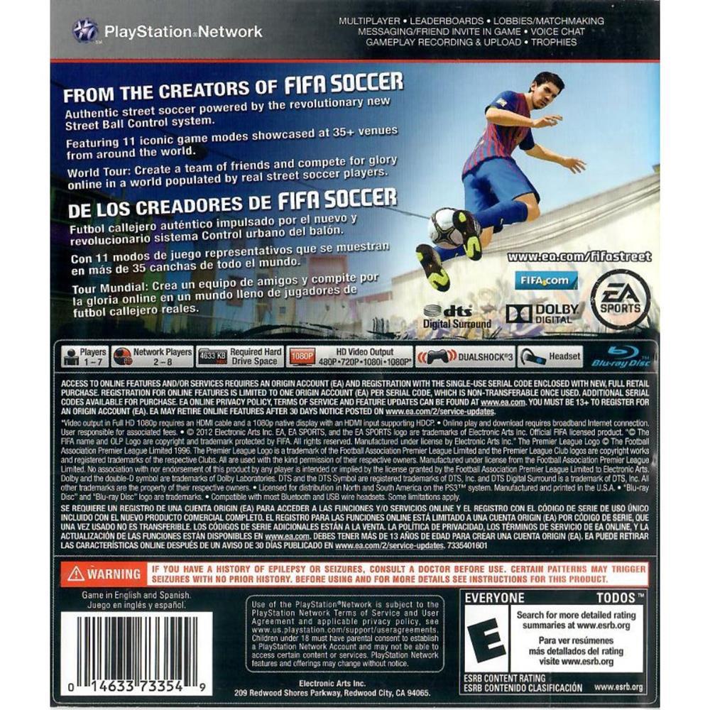 Fifa Street 4 - Ps3 (Usado)