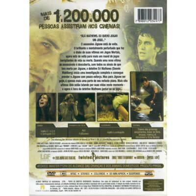 Filme Dvd Jogos Mortais 2 (Sem Manual) (Usado)
