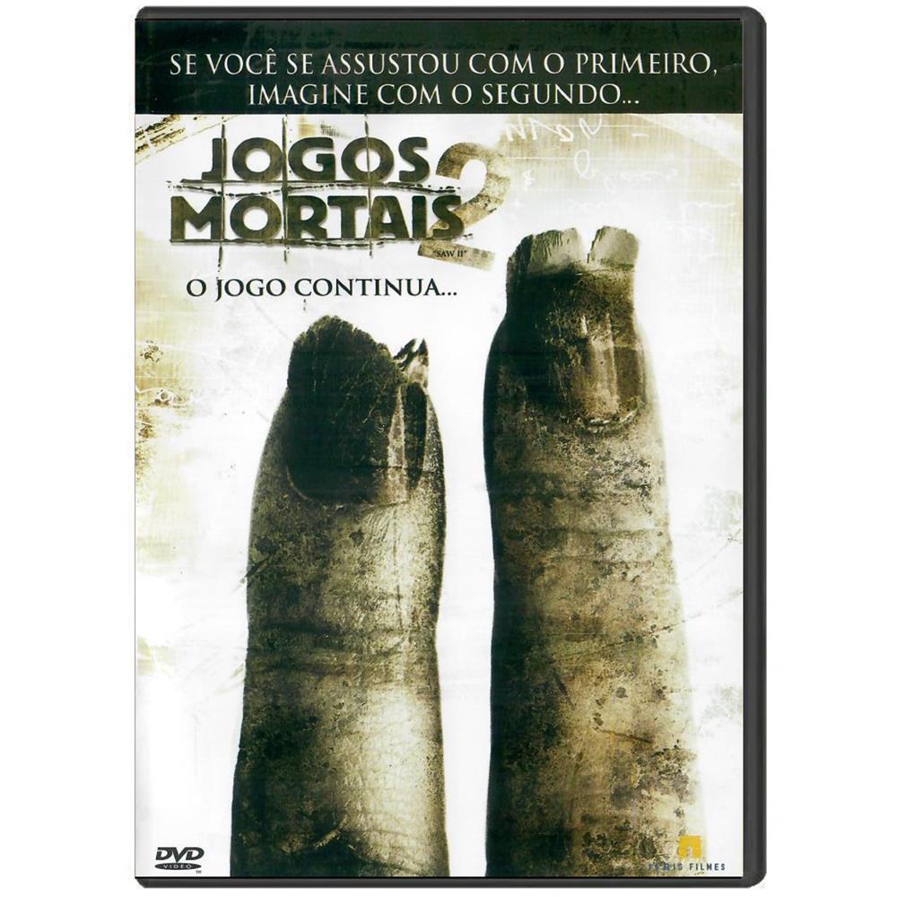 Filme Dvd Jogos Mortais 2 (Sem Manual) (Usado) Filme Dvd Jogos Mortais 2 (Sem Manual) (Usado)