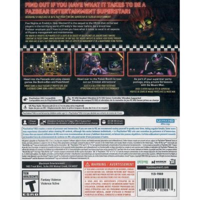 Five Nights At Freddy Help Wanted 2 - Ps5 (Novo)