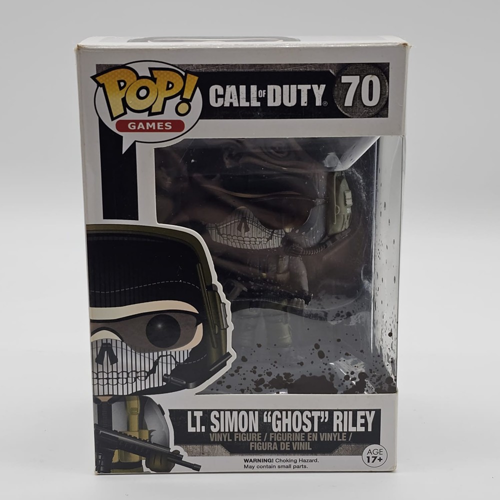 Funko Pop Call Of Duty Lt.Simon ''Ghost'' Riley 70