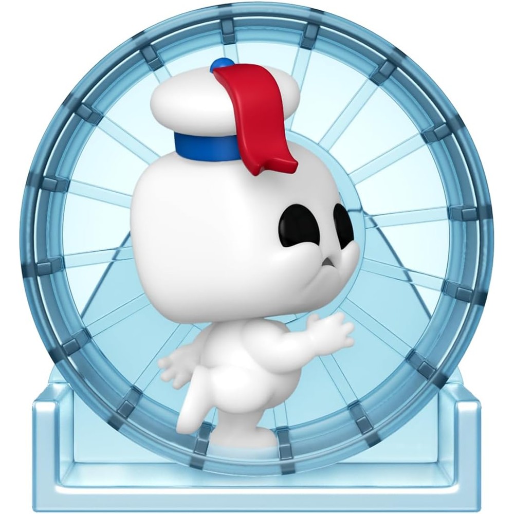 Funko Pop Deluxe Movies - Ghostbusters: Frozen Empire - Mini Puft In Hamster Wheel #1513