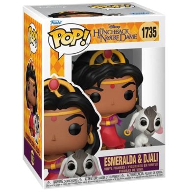 Funko Pop Esmeralda & Djali #1735 (Disney O Corcunda De Notre Dame)