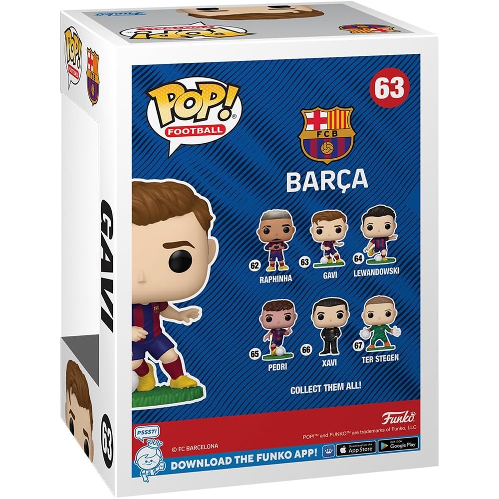 Funko Pop Gavi #63 - Fc Barcelona | Barça