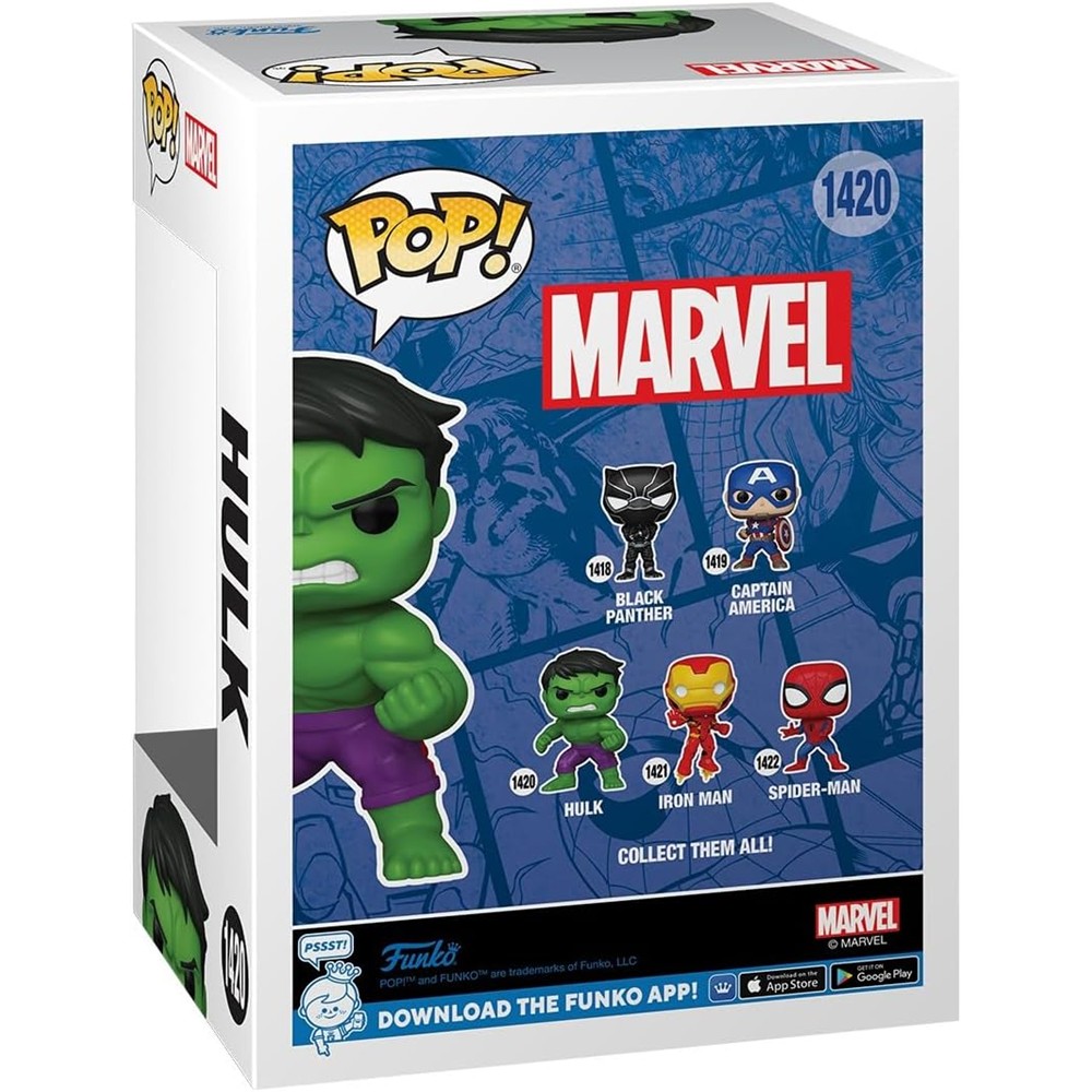 Funko Pop Hulk #1420 (Marvel Comics New Classics)
