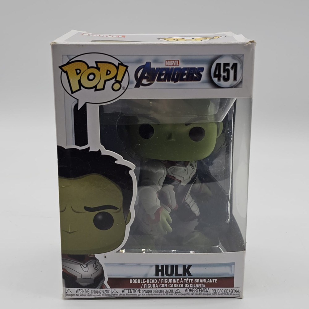 Funko Pop Hulk 451 (Marvel Vingadores)