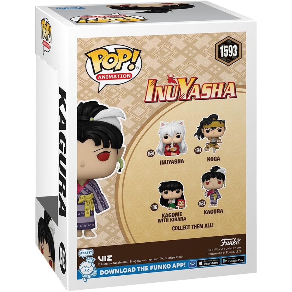 Funko Pop Kagura #1593 - Inuyasha | Yokai Do Vento