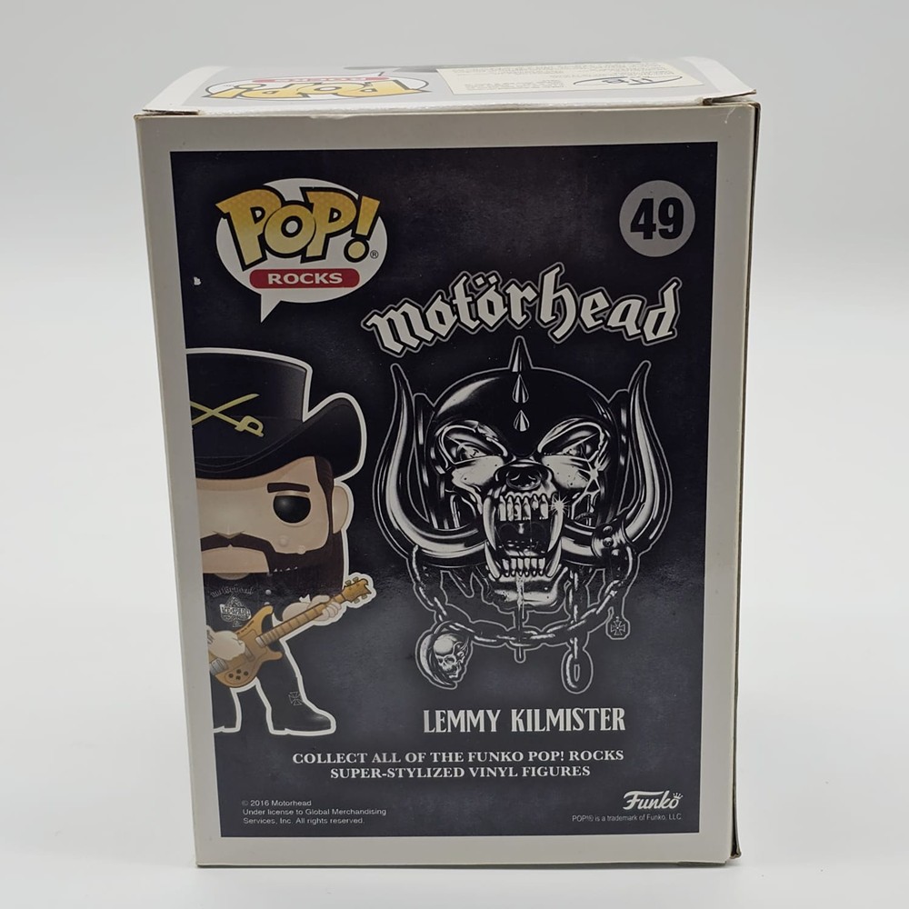 Funko Pop Motorhead Lemmy Kilmister 49
