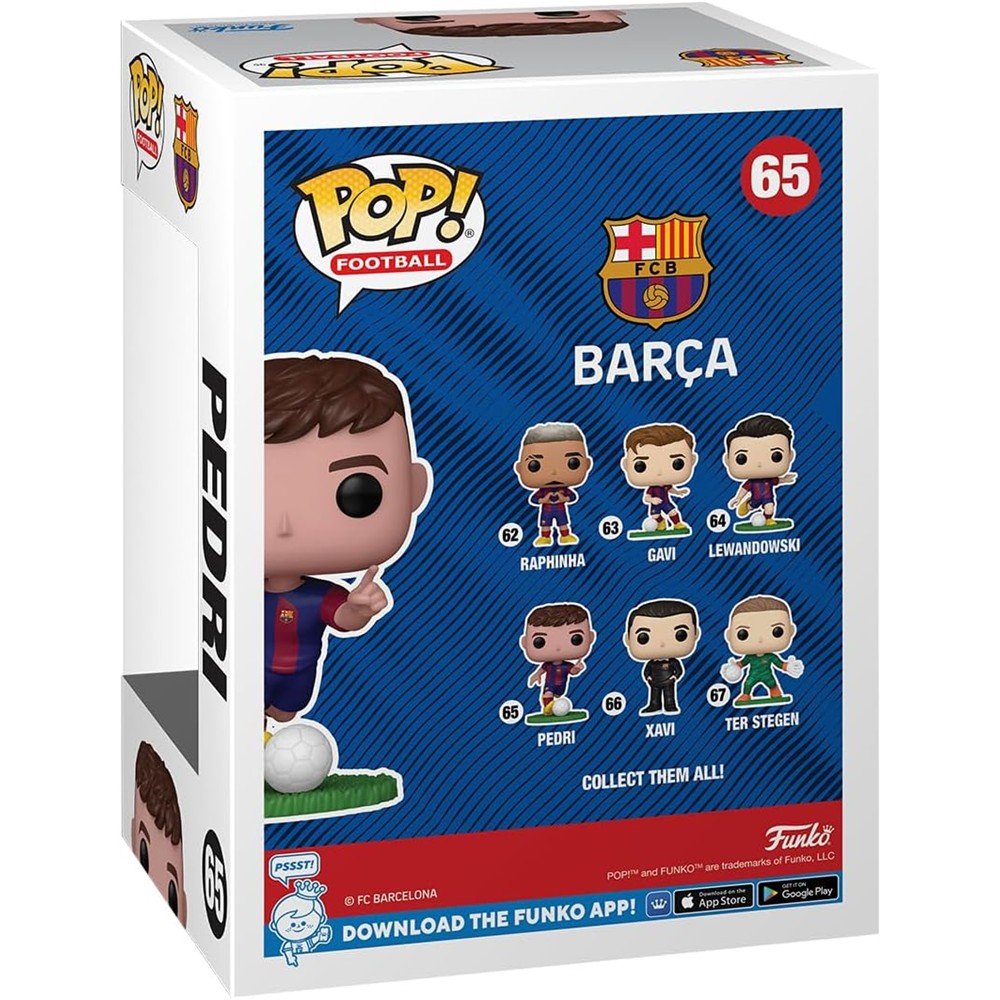 Funko Pop Pedri López #65 - Fc Barcelona | Barça