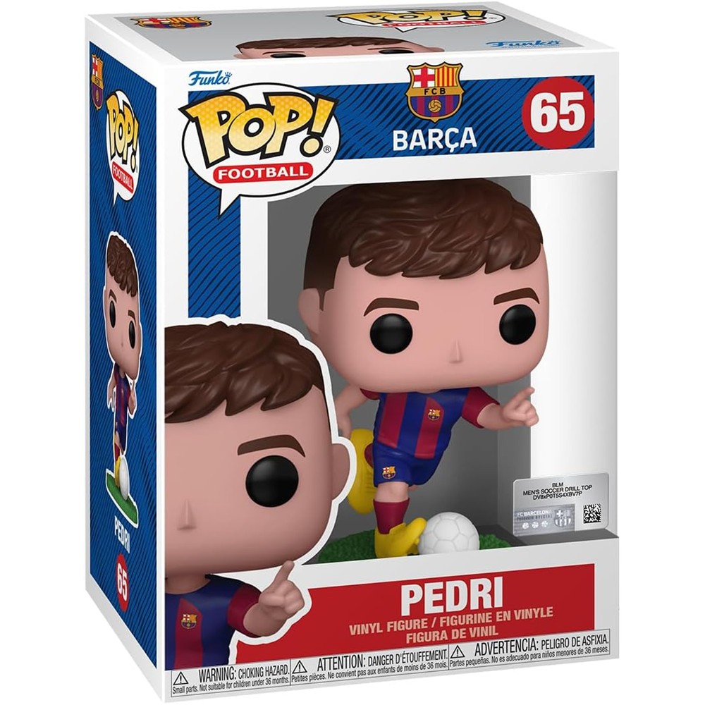 Funko Pop Pedri López #65 – Fc Barcelona | Barça Funko Pop Pedri López #65 - Fc Barcelona | Barça