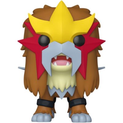 Funko Pop Pokemon - Entei Jumbo #1070 (Summer) (Super Sized)