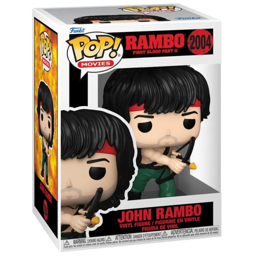 Funko Pop Rambo: First Blood Part Ii - John Rambo #2004