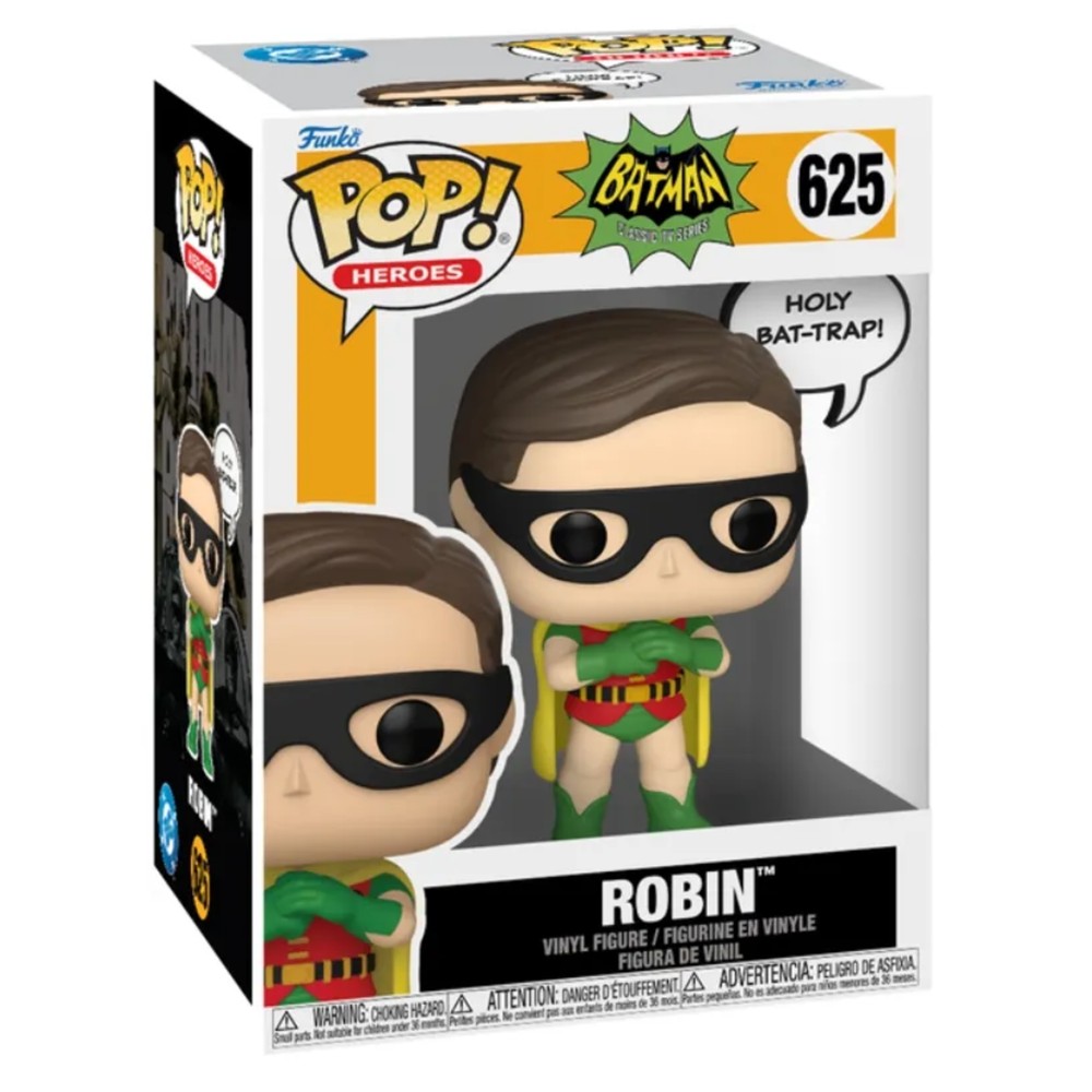 Funko Pop Robin #625 (Sayings) Batman Classic Tv Series Funko Pop Robin #625 (Sayings) Batman Classic Tv Series