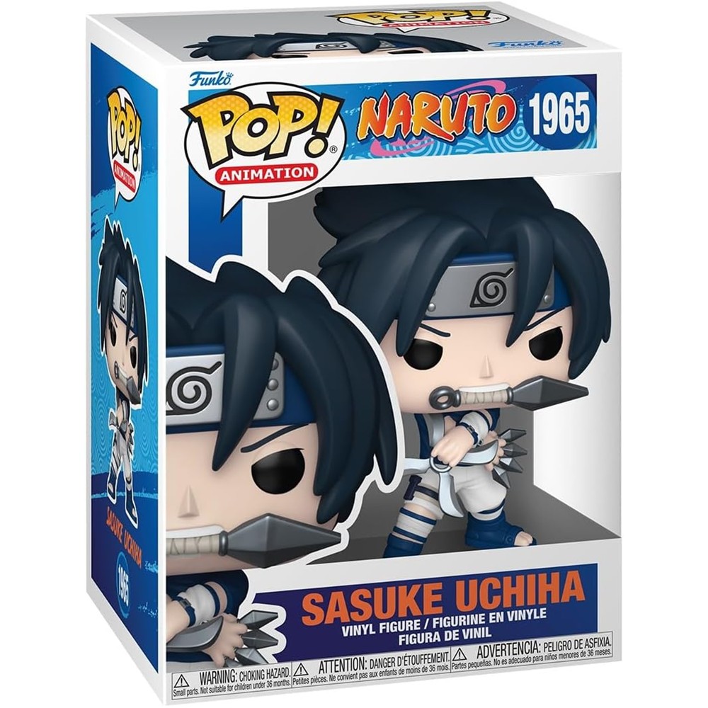 Funko Pop Sasuke Uchiha #1965 (Classic) Naruto | Demon Wind Shuriken