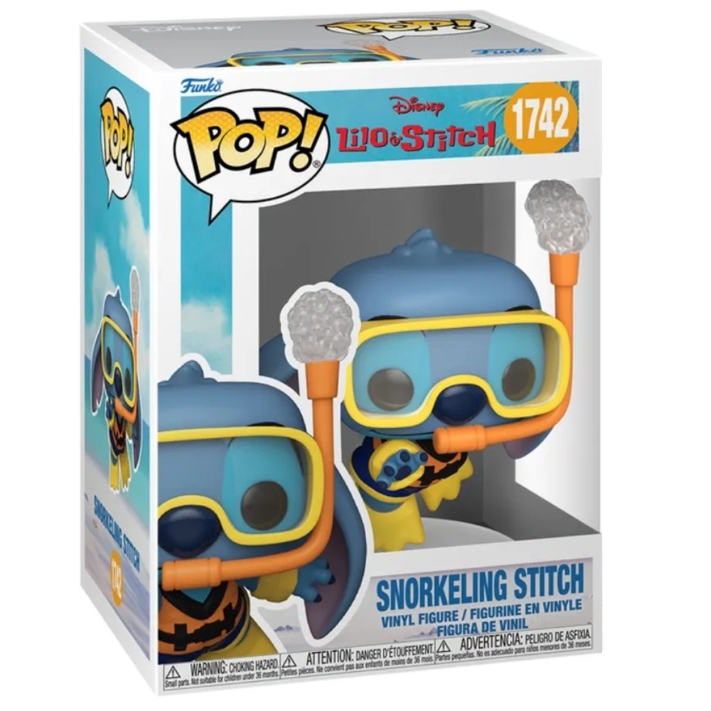 Funko Pop Stitch Mergulhador #1742 Funko Pop Stitch Mergulhador #1742