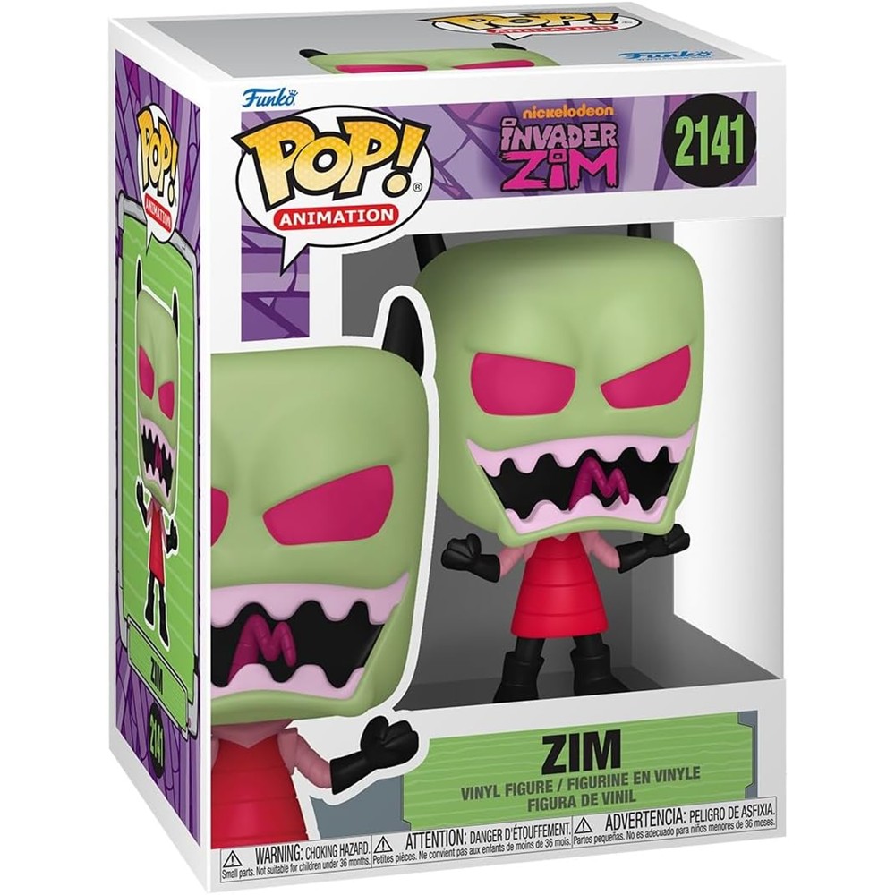 Funko Pop Zim #2141 Invader Zim Nickelodeon Funko Pop Zim #2141 Invader Zim Nickelodeon