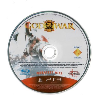 God Of War 3 (Greatest Hits) - Ps3 (Usado) (Somente O Disco)