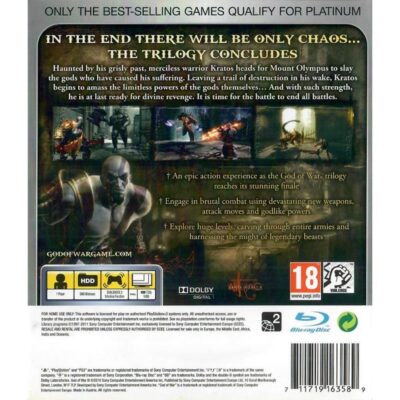 God Of War 3 Platinum - Ps3 (Usado) (Pt-Pt)