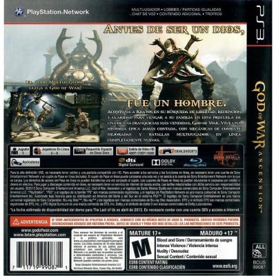 God Of War Ascension - Ps3 (Usado)