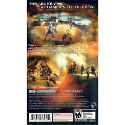 God Of War Chains Of Olympus - Psp (Seminovo)