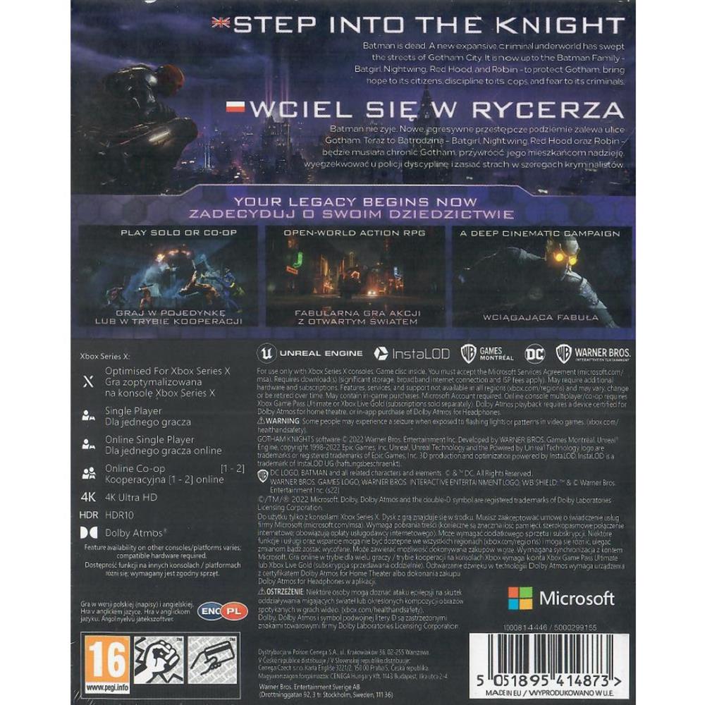Gotham Knights Special Edition - Xbox Series (Steelbook) (Novo) (Europeu)
