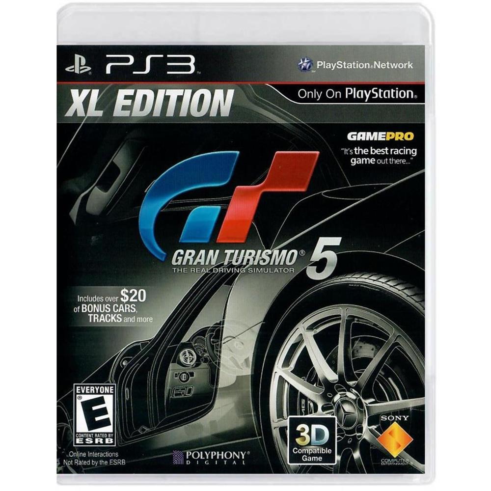 Gran Turismo 5 Xl Edition – Ps3 (Usado) Gran Turismo 5 Xl Edition - Ps3 (Usado)