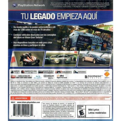 Gran Turismo 6 - Ps3 (Usado)