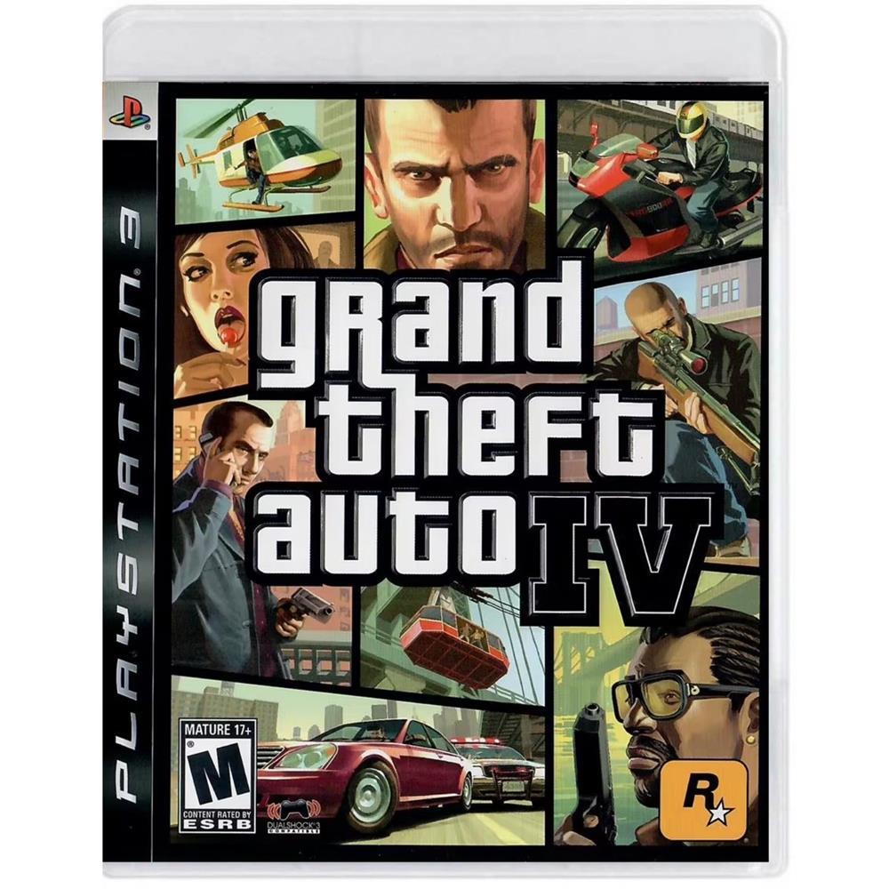 Grand Theft Auto Iv (Gta 4) - Ps3 (Usado) (Com Mapa)