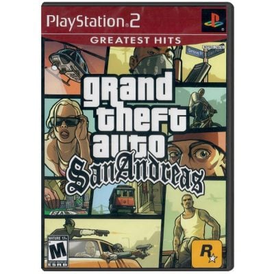 Grand Theft Auto San Andreas - Ps2 (Greatest Hits) (Novo)