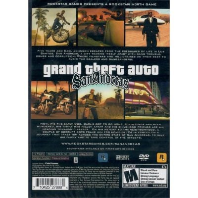 Grand Theft Auto San Andreas - Ps2 (Greatest Hits) (Novo)