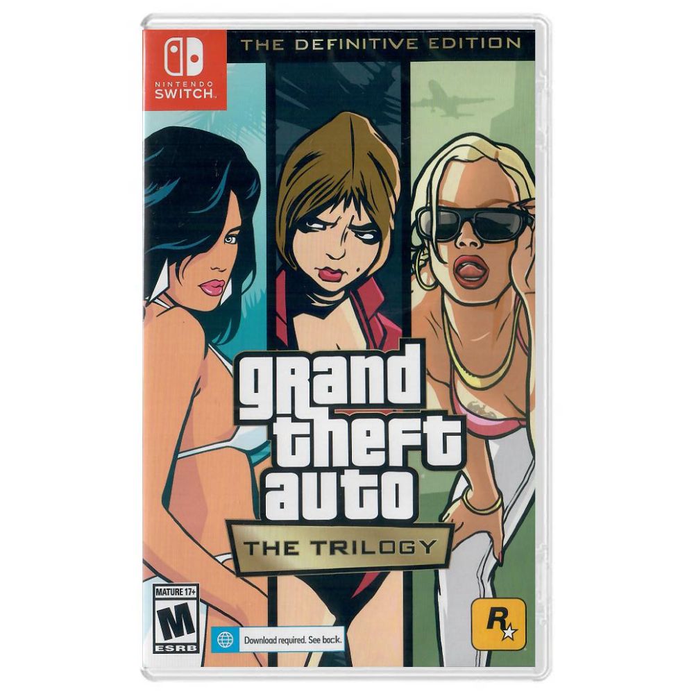 Grand Theft Auto The Trilogy – Nintendo Switch (Novo) Grand Theft Auto The Trilogy - Nintendo Switch (Novo)