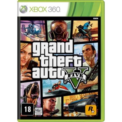 Grand Theft Auto V (Gta 5) - Xbox 360 (Usado) (Trincos) (Sem Mapa)