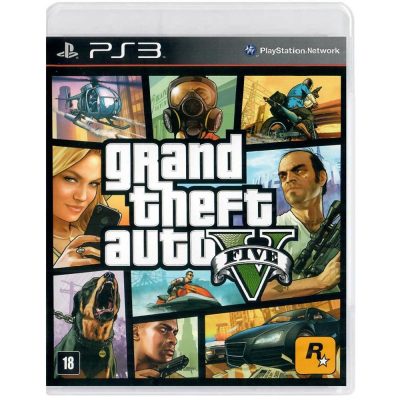 Gta 5 Grand Theft Auto V - Ps3 (Seminovo)