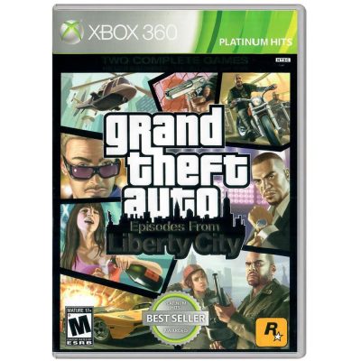 Gta Iv & Episodes From Liberty City Two Complete Games Platinum Hits - Xbox 360 (Usado)