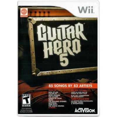 Guitar Hero 5 - Nintendo Wii (Precisa Guitarra) (Seminovo)