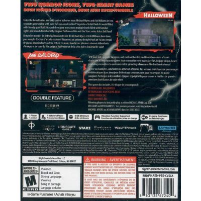 Halloween Ash Vs Evil Dead Retrorealms Double Feature - Ps5