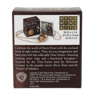 Harry Potter Time-Turner Sticker Kit – Kit Vira-Tempo Com Livro De Adesivos