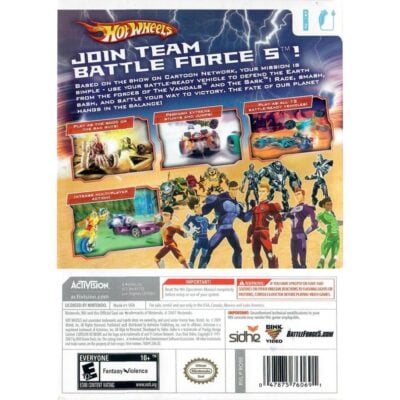 Hot Wheels Battle Force 5 - Nintendo Wii