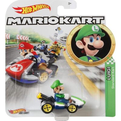 Hot Wheels Mario Kart Luigi (Novo)