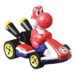 Hot Wheels Mario Kart – Red Yoshi (Standard) (Novo) Hot Wheels Mario Kart - Red Yoshi (Standard) (Novo)