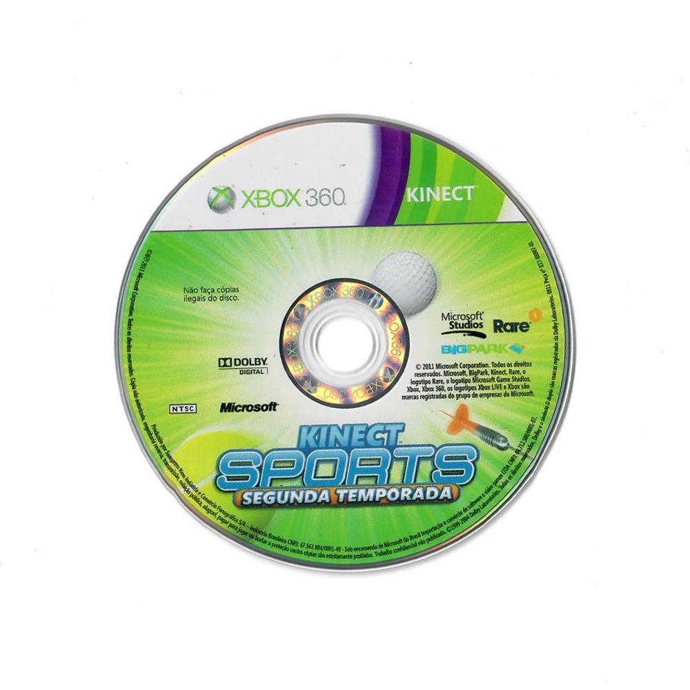 Kinect Sports Segunda Temporada – Xbox 360 (Usado)(Somente O Disco) Kinect Sports Segunda Temporada - Xbox 360 (Usado)(Somente O Disco)