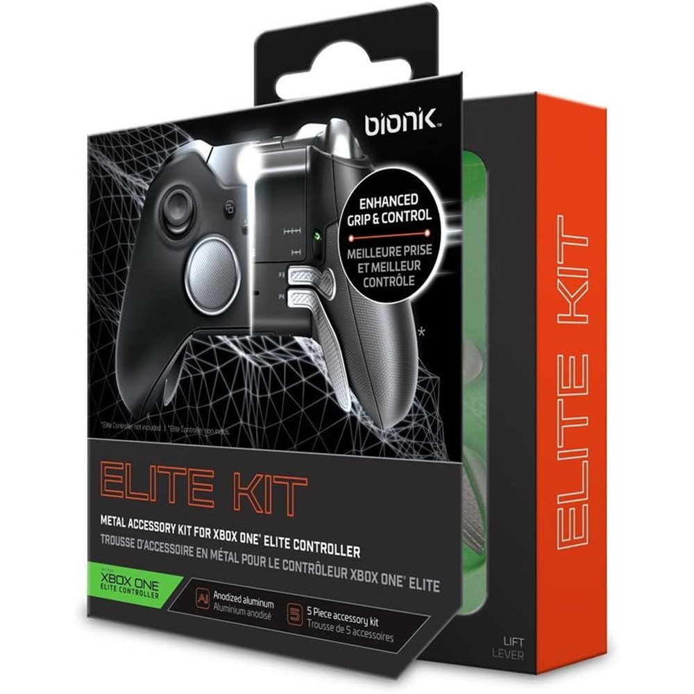 Kit Botões Metálicos Bionik Elite Kit Bnk-9009 Para Controle Xbox One Elite Kit Botões Metálicos Bionik Elite Kit Bnk-9009 Para Controle Xbox One Elite