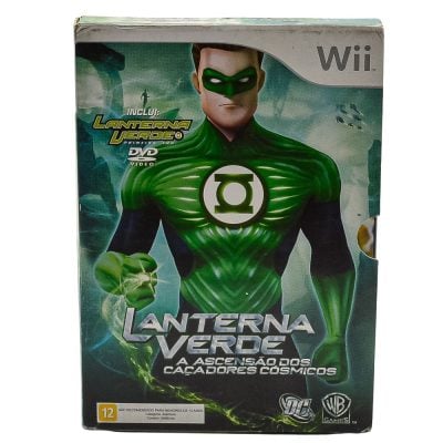 Lanterna Verde A Ascensao Dos Cacadores Cosmicos - Nintendo Wii (Com O Filme Animado)