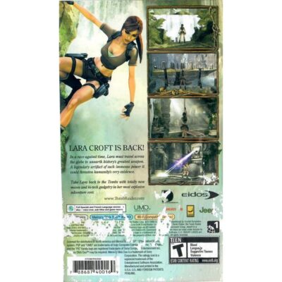 Lara Croft Tomb Raider Legend - Psp (Usado) (Encarte Embolorou)