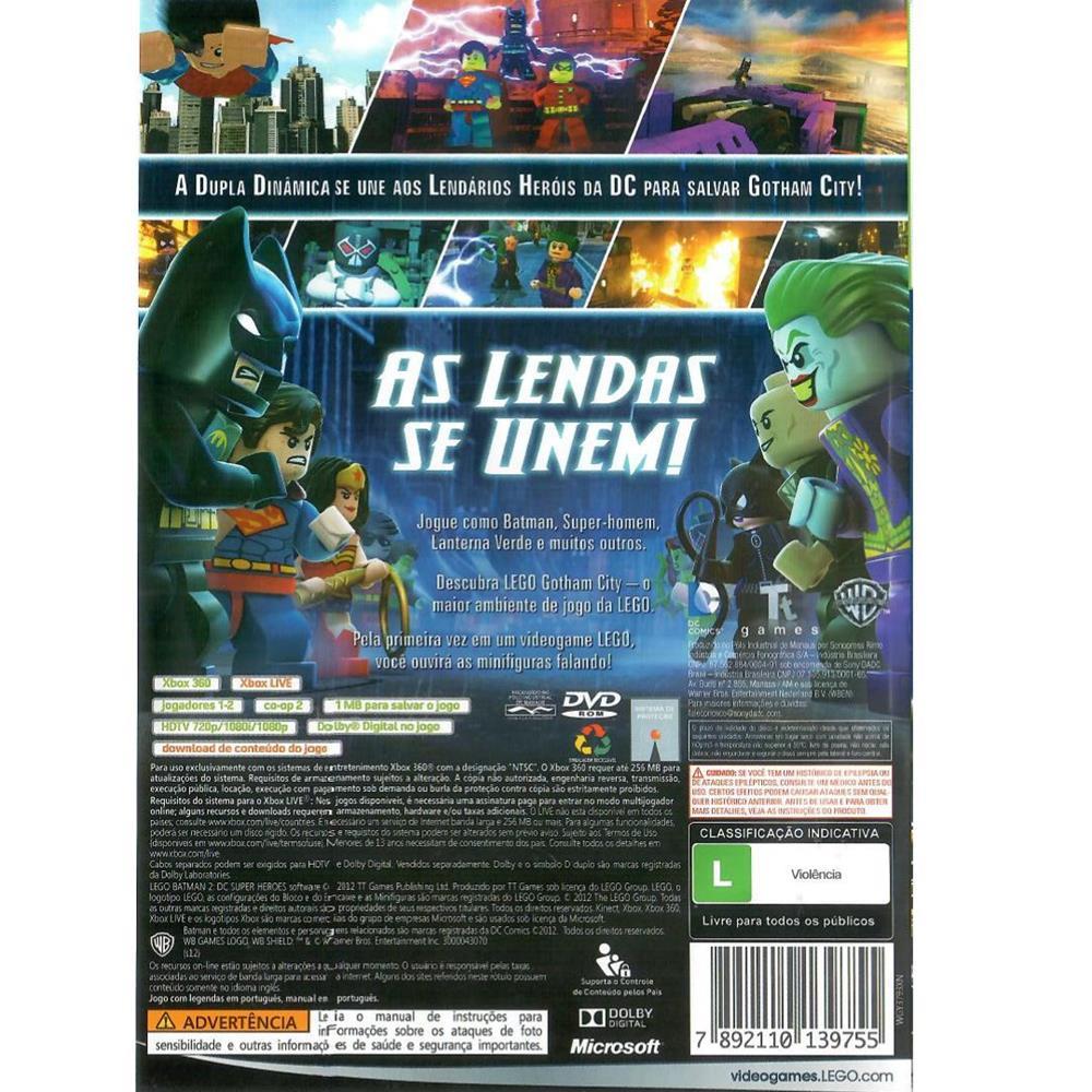Lego Batman 2 Dc Super Heroes - Xbox 360 (Usado)