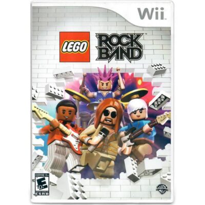 Lego Rock Band - Nintendo Wii (Precisa De Guitarra) (Seminovo)